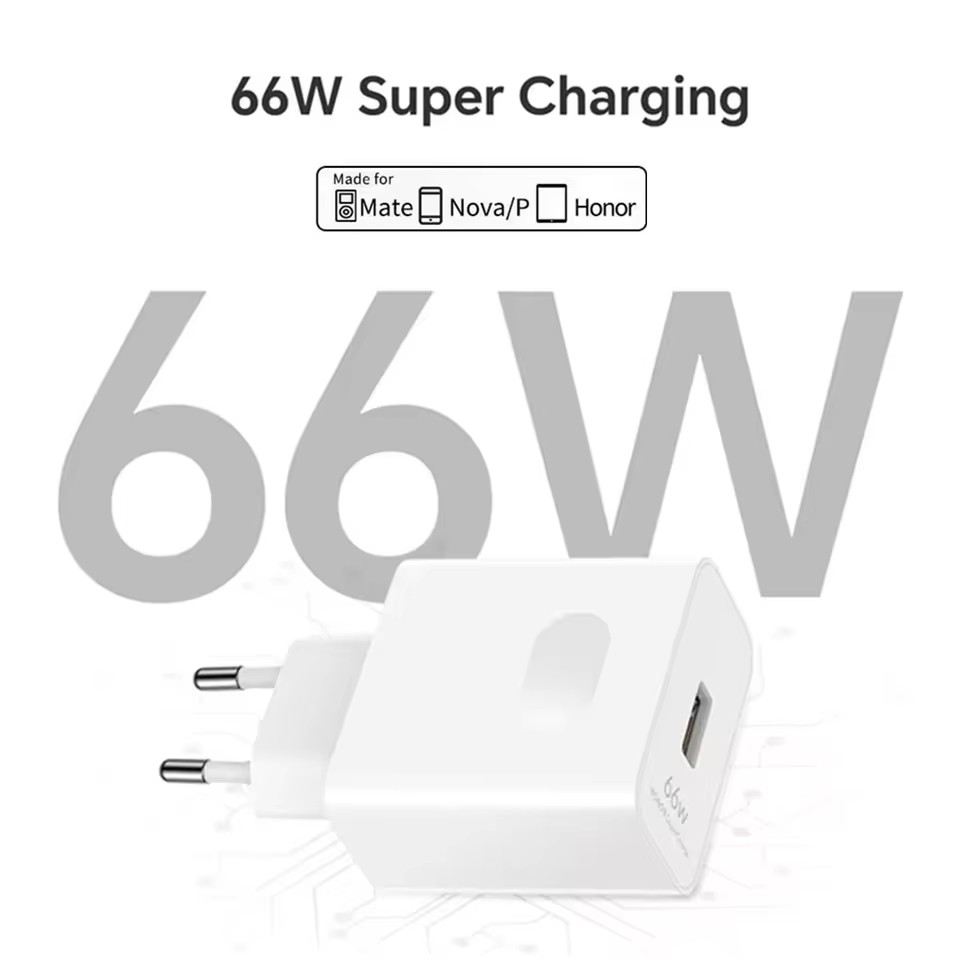 6A 66W Super Quick Charger Typ - đánh giá và giá Huawei Nova 12