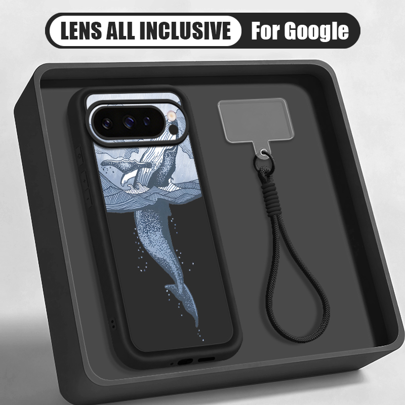 Humpback Whale Print Wrist Str - đánh giá và giá Google Pixel 9 Pro