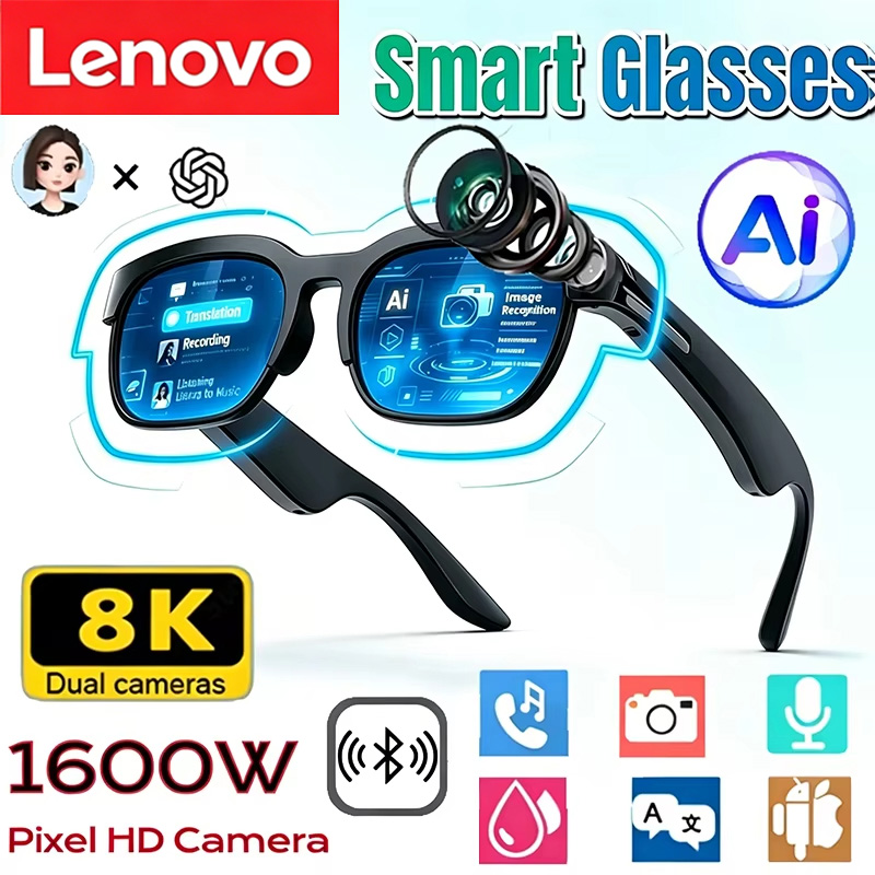 Lenovo 2026 New AI Smart Glass - đánh giá và giá Smart Glasses Lens